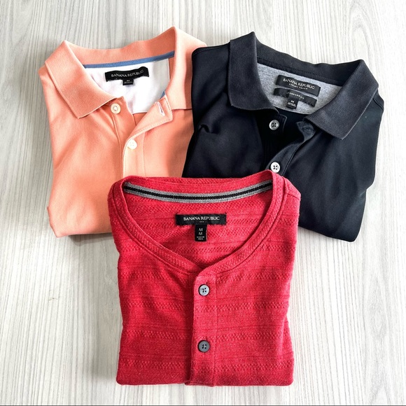 Banana Republic Shirts Like New 3 Banana Republic Mens Shirts Size
